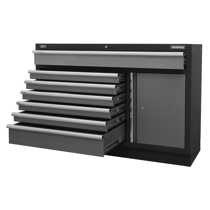 Superline PRO® Modular Floor Cabinet 7 Drawer 1360mm | APMS64