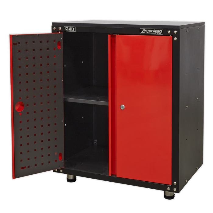 American PRO® Modular Cabinet with Worktop 2 Door 665mm | APMS81