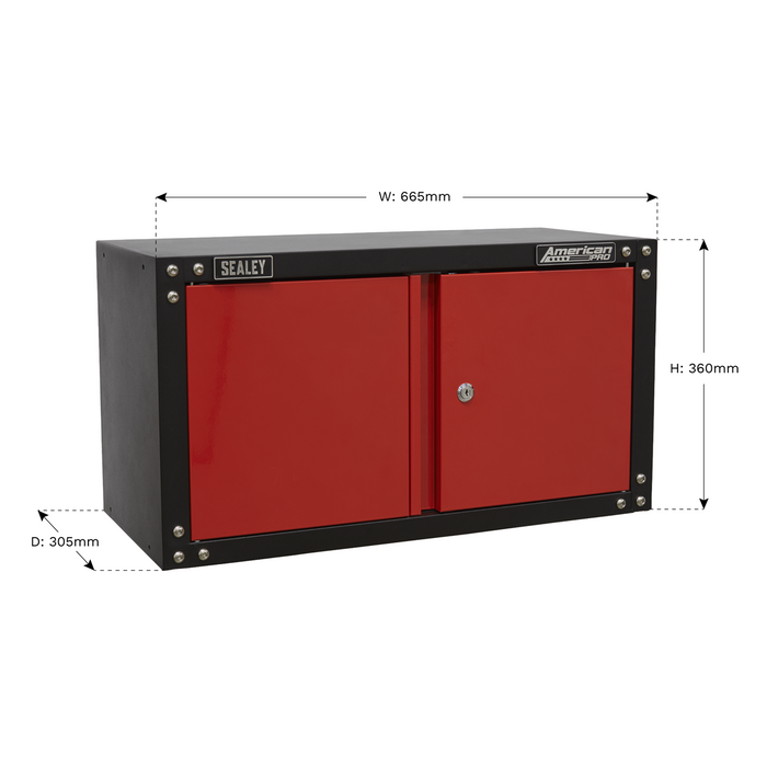 American PRO® Modular Wall Cabinet 2 Door 665mm | APMS85