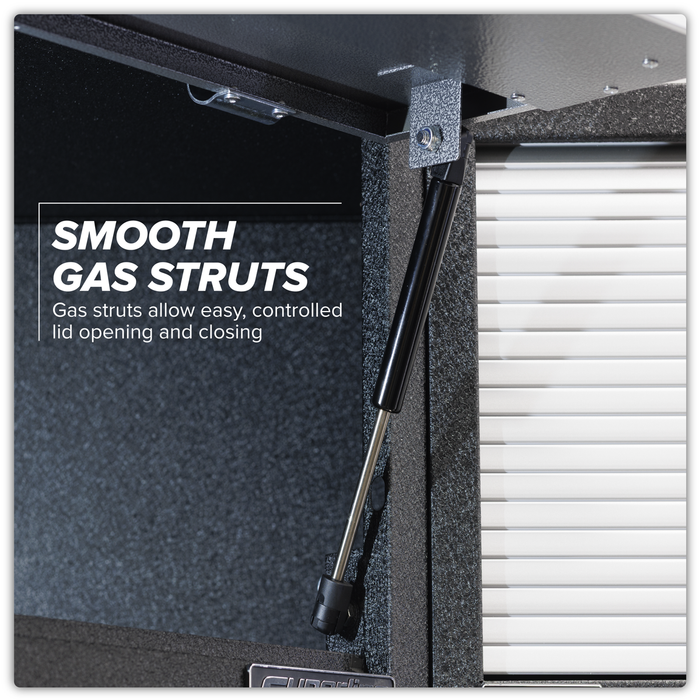 Superline PRO® Corner Storage System with Wood Worktop 1.55m | APMSSTACK08W