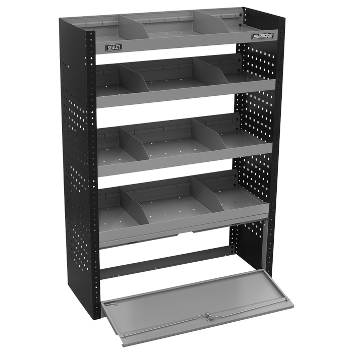 Superline PRO® Modular Flat Shelf Van Storage System | APMSVCOMBO1