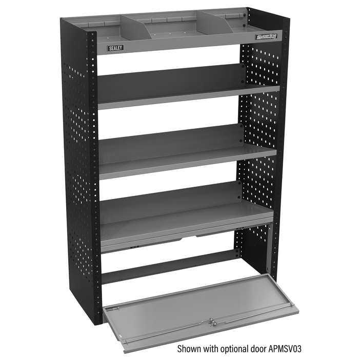 Superline PRO® Modular Slanted Shelf Van Storage Unit 925mm | APMSV02