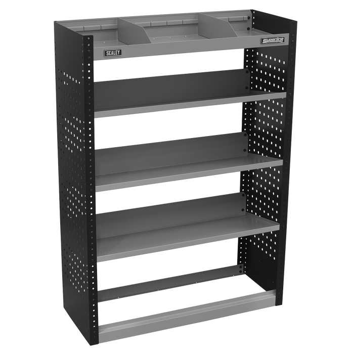 Superline PRO® Modular Slanted Shelf Van Storage System | APMSVCOMBO2