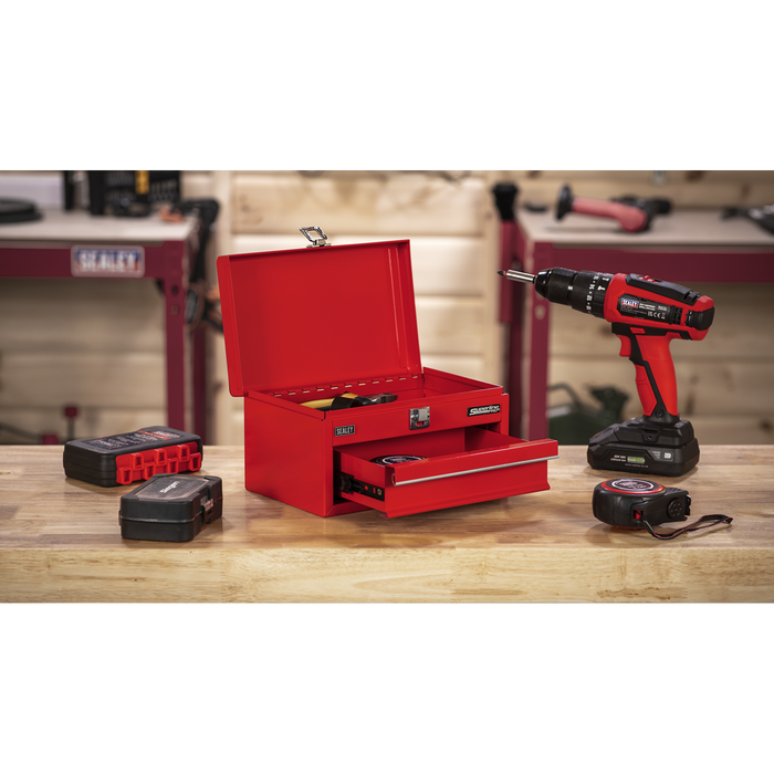Superline Pro® Mini Toolbox 1 Drawer - Red | APMTB1