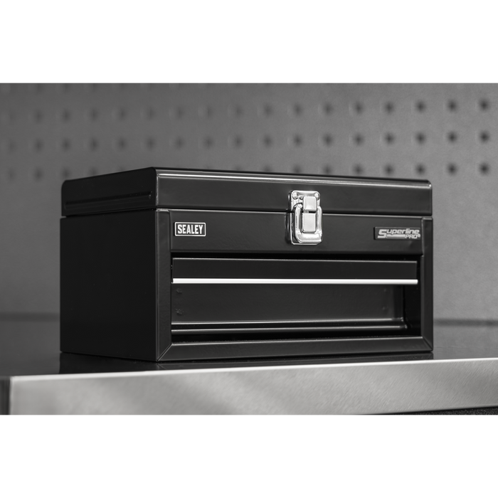 Superline Pro® Mini Toolbox with Drawer - Black | APMTB2