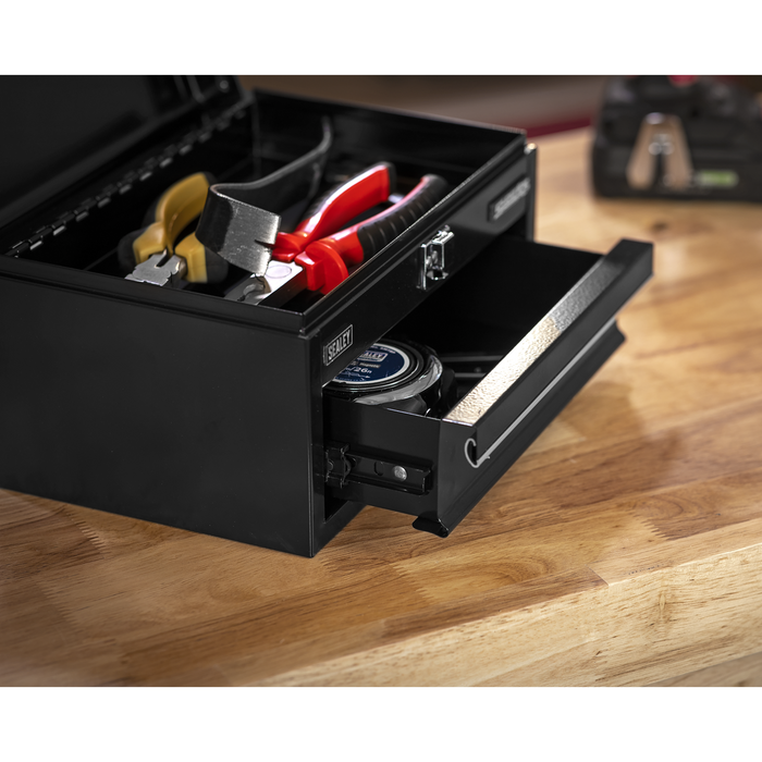 Superline Pro® Mini Toolbox with Drawer - Black | APMTB2