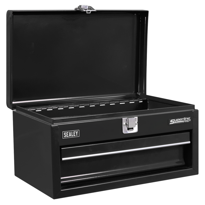 Superline Pro® Mini Toolbox with Drawer - Black | APMTB2