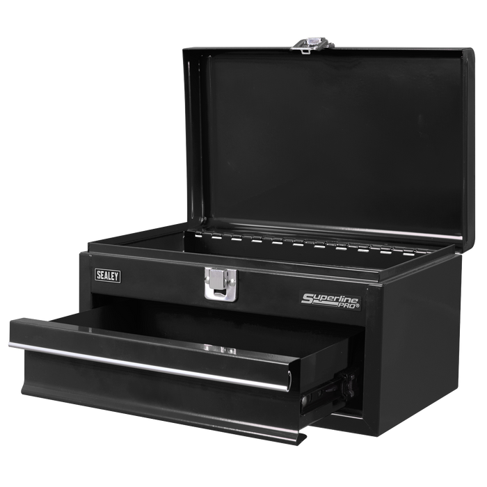 Superline Pro® Mini Toolbox with Drawer - Black | APMTB2