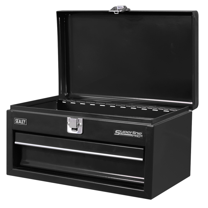 Superline Pro® Mini Toolbox with Drawer - Black | APMTB2