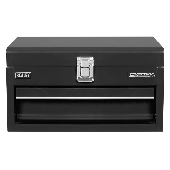 Superline Pro® Mini Toolbox with Drawer - Black | APMTB2