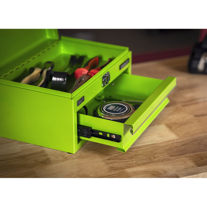 Superline Pro® Mini Toolbox with Drawer - Green | APMTB3