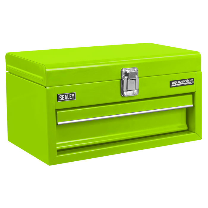 Superline Pro® Mini Toolbox with Drawer - Green | APMTB3