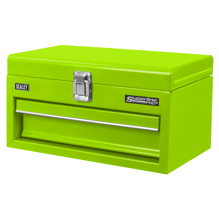 Superline Pro® Mini Toolbox with Drawer - Green | APMTB3