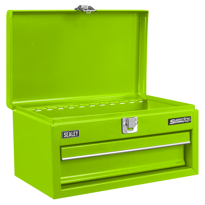 Superline Pro® Mini Toolbox with Drawer - Green | APMTB3