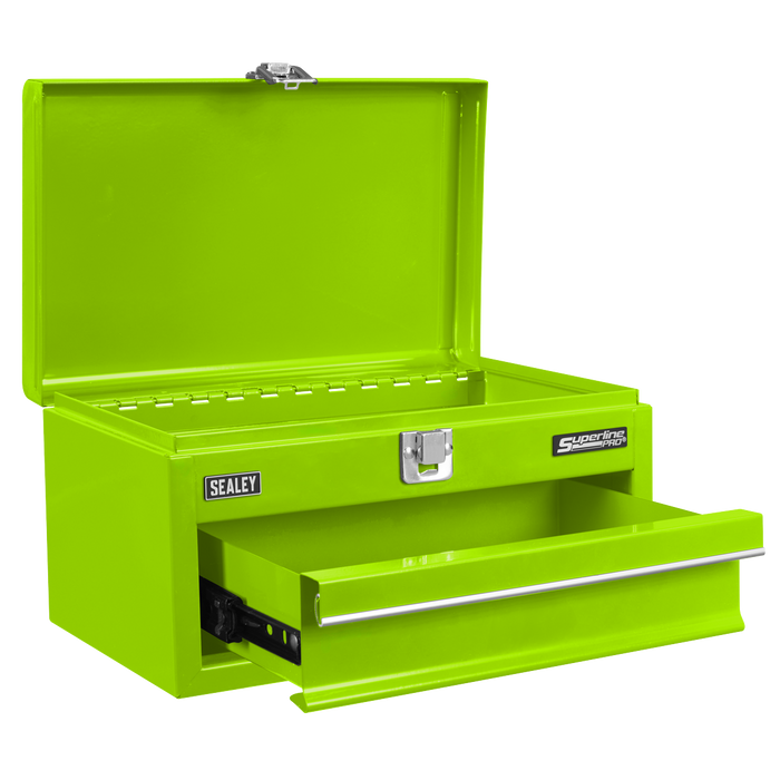 Superline Pro® Mini Toolbox with Drawer - Green | APMTB3