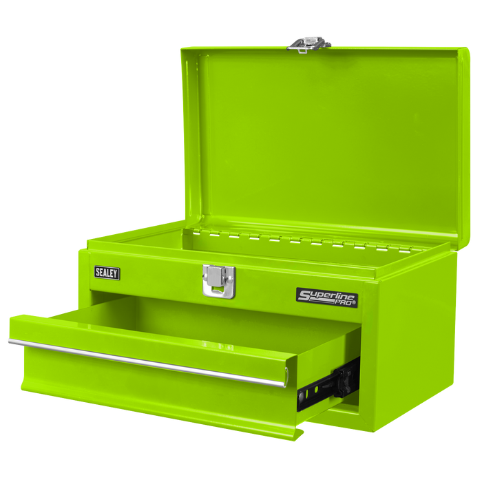Superline Pro® Mini Toolbox with Drawer - Green | APMTB3