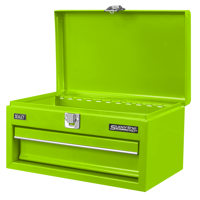 Superline Pro® Mini Toolbox with Drawer - Green | APMTB3