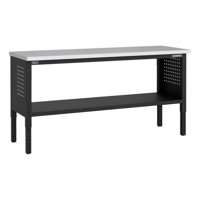 Superline PRO® Modular Workbench with Stainless Steel Worktop 1830mm | APMWB72SS
