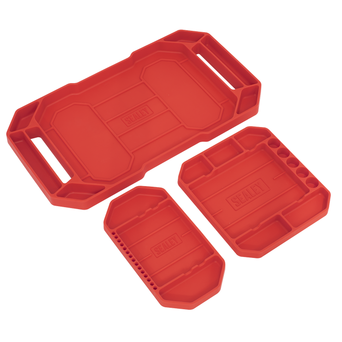 Non-Slip Flexible Tool Trays - Pack of 3 | APNST4
