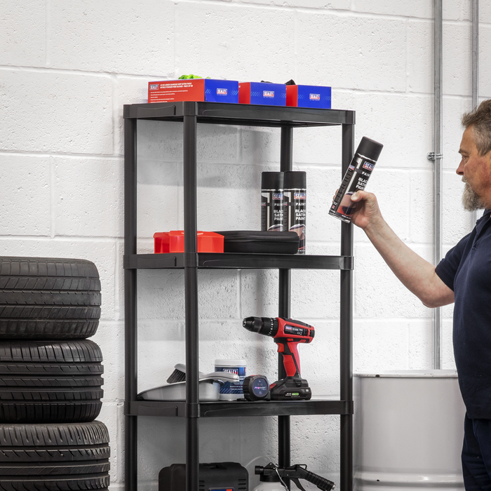 Plastic Racking Unit with 5 Shelves 25kg Capacity Per Level | APPR5