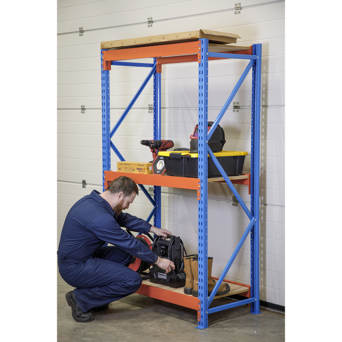 Heavy-Duty Shelving Unit with 3 Beam Set 900kg Capacity Per Level | APR2701