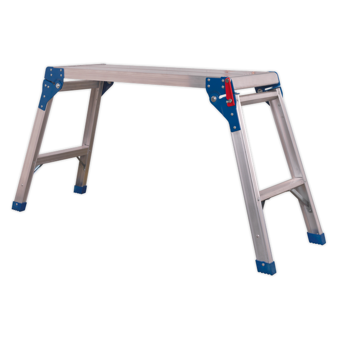 Aluminium 2-Tread Folding Platform - EN 131-4 | APS2E