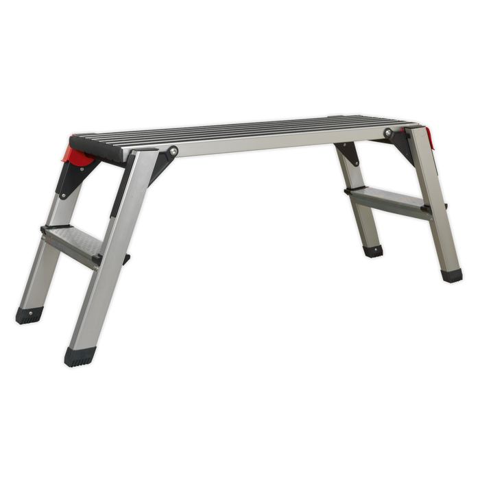 Aluminium 2-Tread Folding Platform - EN 131-4 | APS2