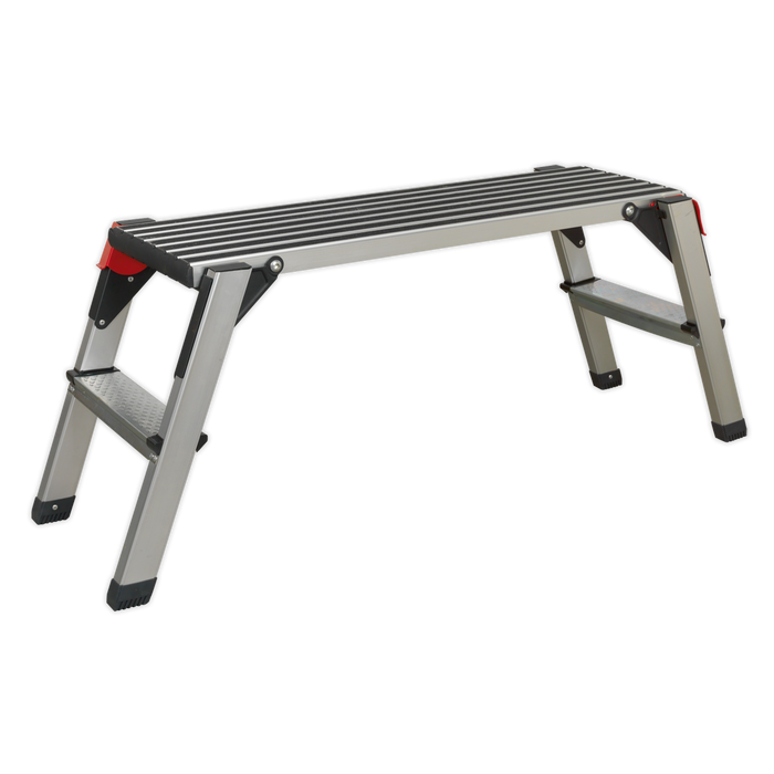 Aluminium 2-Tread Folding Platform - EN 131-4 | APS2