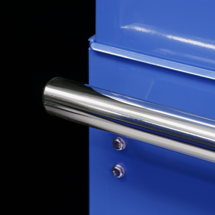 Superline PRO® Topchest, Mid-Box Tool Chest & Rollcab Combination 14 Drawer - Blue | APSTACKTC