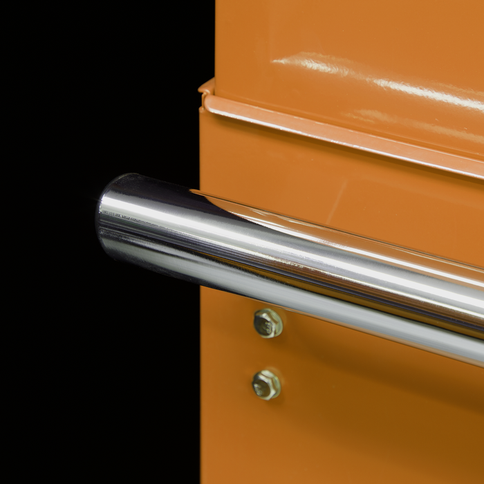 Superline PRO® Topchest, Mid-Box Tool Chest & Rollcab Combination 14 Drawer - Orange | APSTACKTO