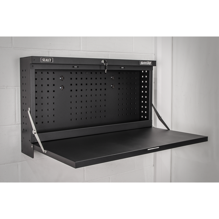 Superline PRO® Wall Mounting Foldable Workbench 900mm | APWMW01