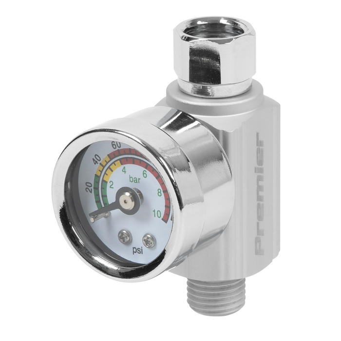 On-Gun Air Pressure Regulator/Gauge | AR01