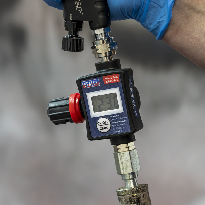 On-Gun Digital Pressure Regulator/Gauge | ARD01