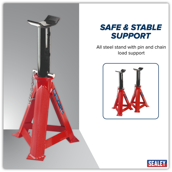 Axle Stands (Pair) 12 Tonne Capacity per Stand | AS12000