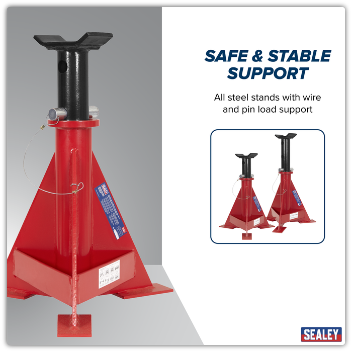Axle Stands (Pair) 15 Tonne Capacity per Stand | AS15000