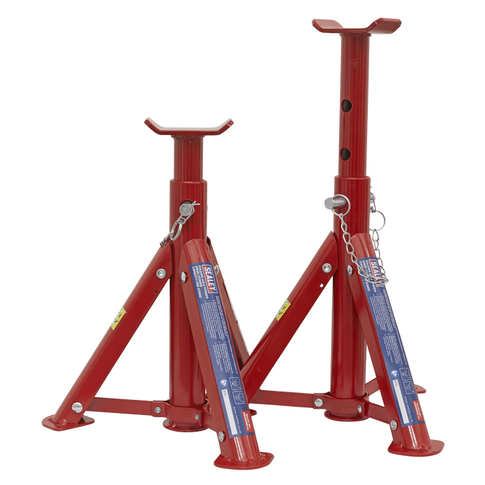 Folding Type Axle Stands (Pair) 2 Tonne Capacity per Stand | AS2000F