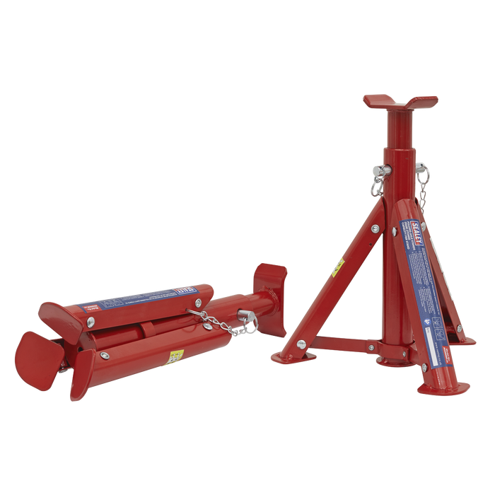 Folding Type Axle Stands (Pair) 2 Tonne Capacity per Stand | AS2000F