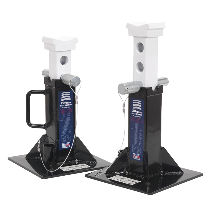 Premier Axle Stands (Pair) 20 Tonne Capacity per Stand | AS20