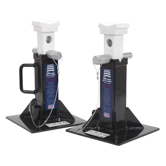 Premier Axle Stands (Pair) 20 Tonne Capacity per Stand | AS20