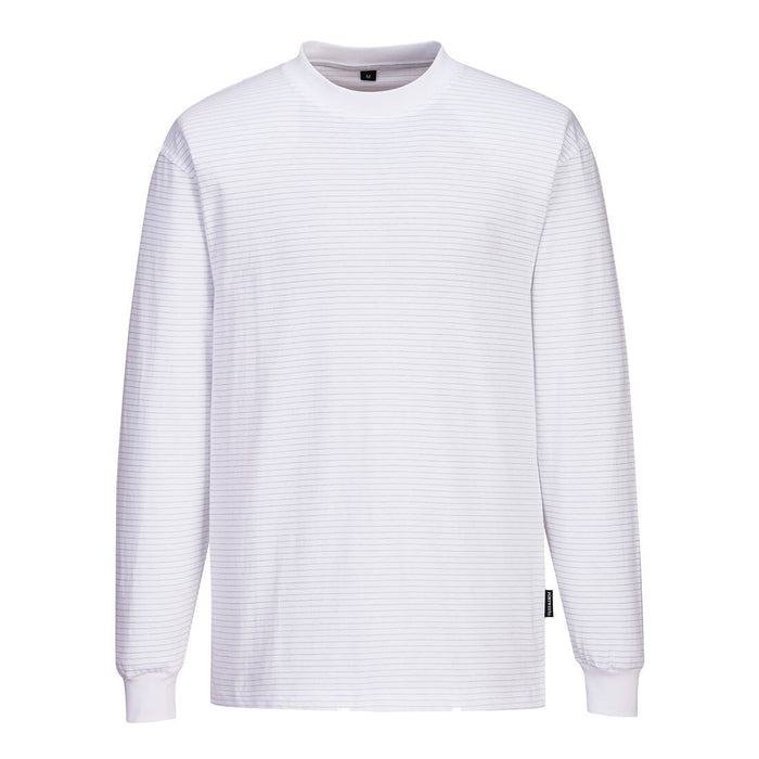 Portwest Anti-Static ESD T-Shirt Long Sleeved | AS22