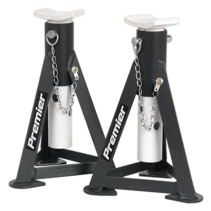 Trolley Jack 3 Tonne & Axle Stands (Pair) 3 Tonne per Stand Combo | 3000CXDCOMBO1