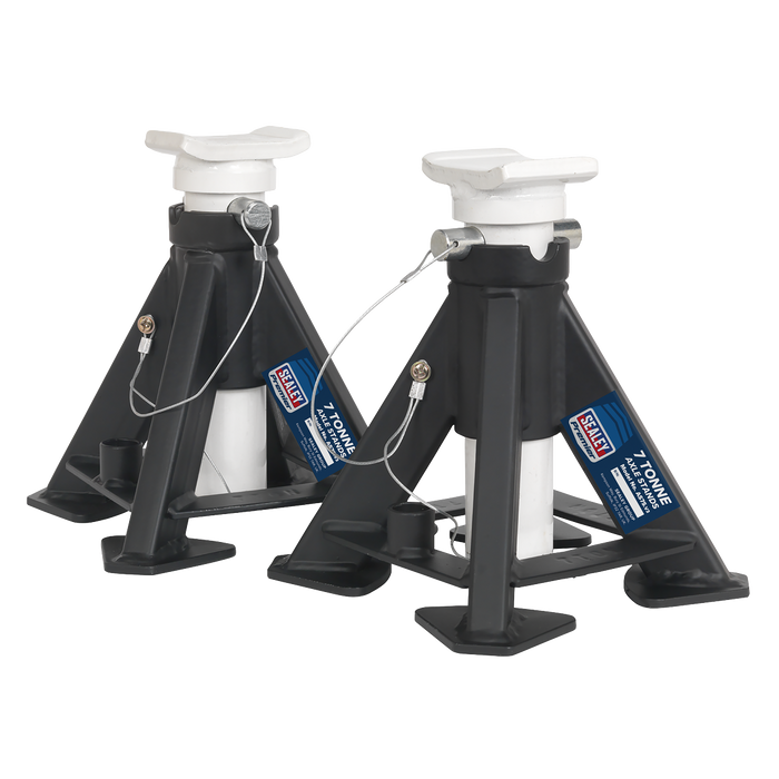 Premier Short Axle Stands (Pair) 7 Tonne Capacity per Stand | AS7S