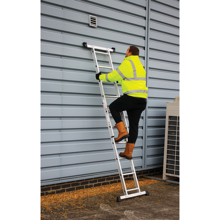 Scaffold Ladder 4-Way Aluminium - EN 131 | ASCL2