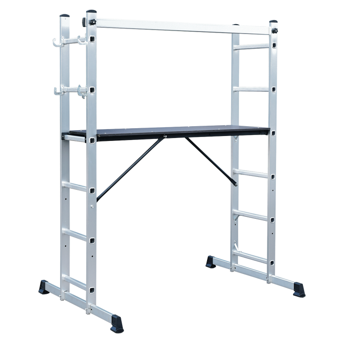 Scaffold Ladder 4-Way Aluminium - EN 131 | ASCL2