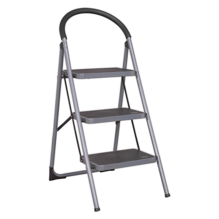 3-Tread Step Stool 150kg Capacity - EN 14183 | ASL23