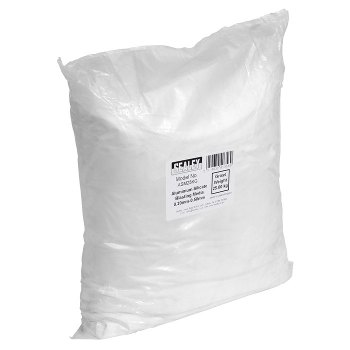 Aluminium Silicate Blasting Media 0.20-0.50mm | ASM25KG