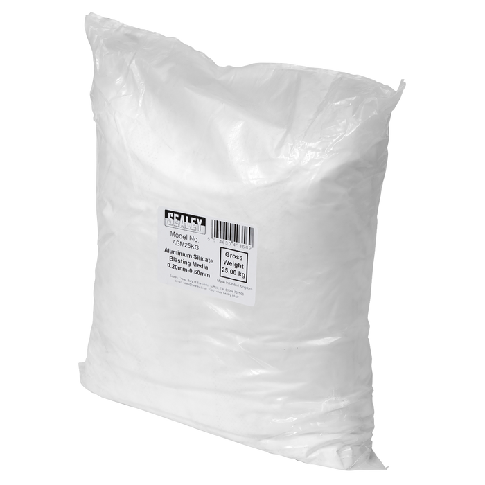 Aluminium Silicate Blasting Media 0.20-0.50mm | ASM25KG