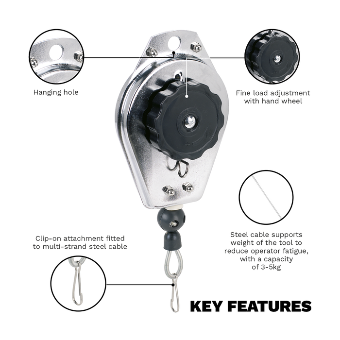 Spring Balancer 3-5kg Capacity | ATB3050