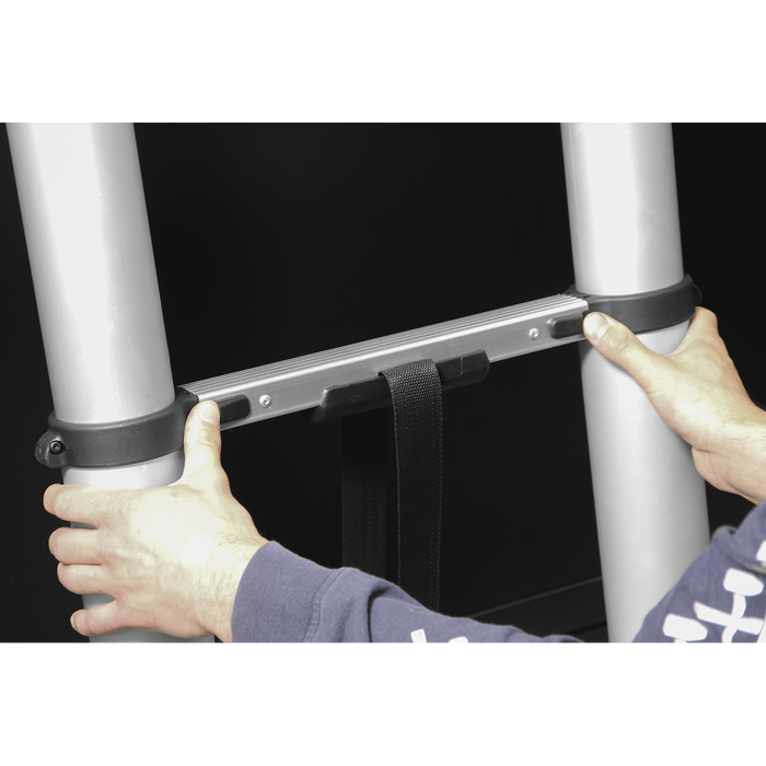 Telescopic Ladder 9-Tread Aluminium - EN 131 | ATL09
