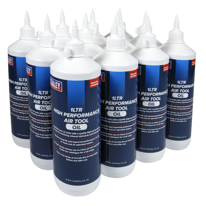 Air Tool Oil 1L - Pack of 12 | ATO/1000